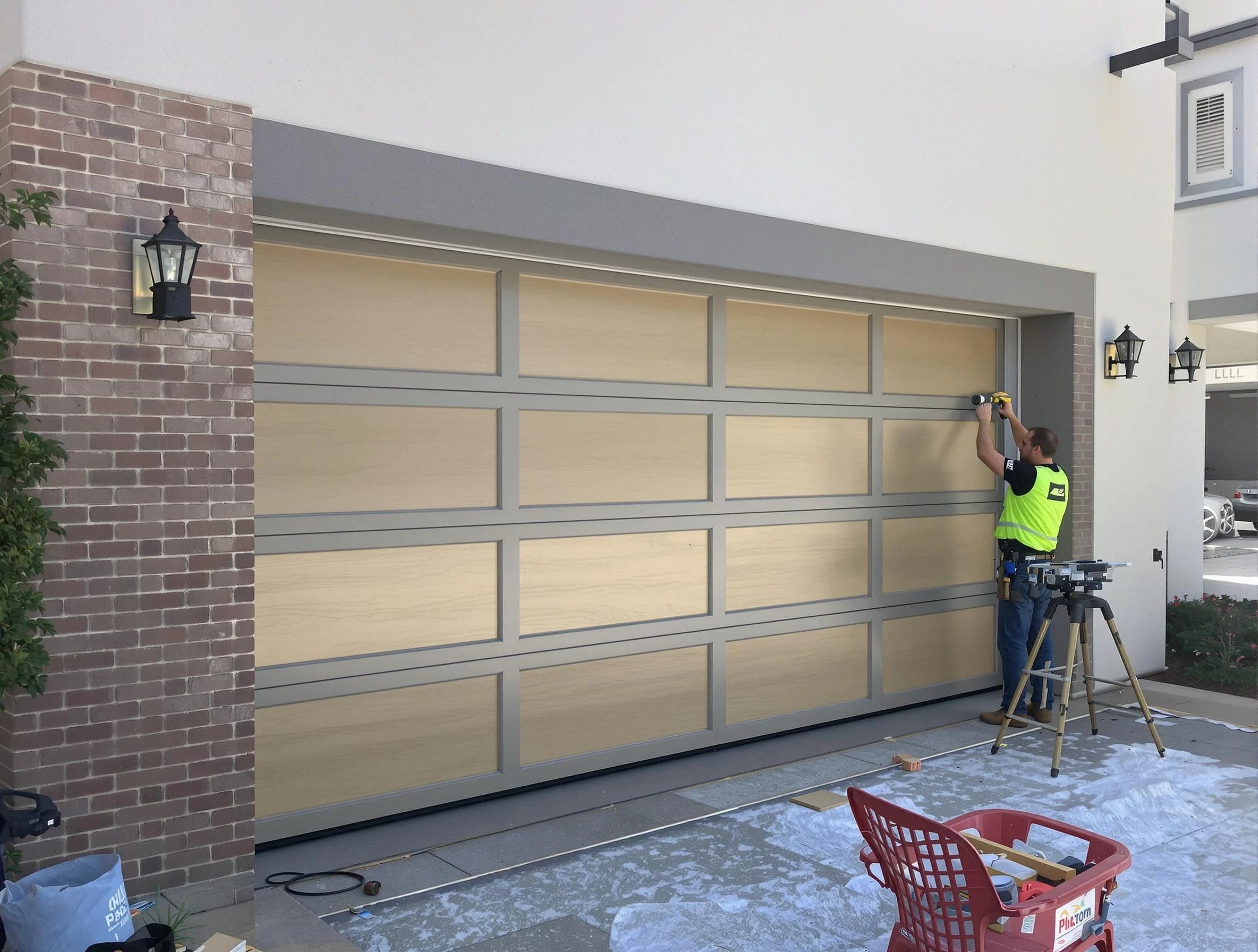 Garage door replacement service by Princeton Garage Door Repair in Princeton