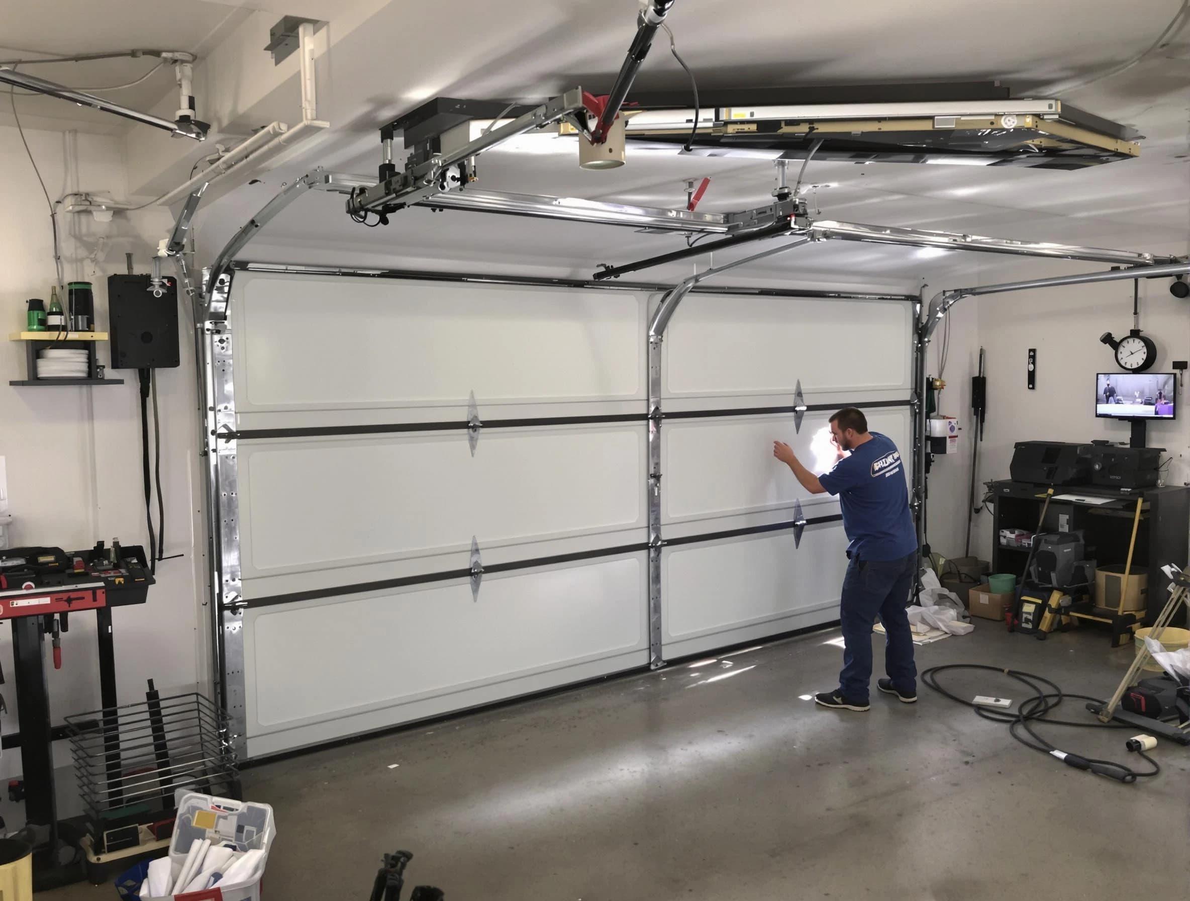 Professional garage door repair service by Princeton Garage Door Repair in Princeton