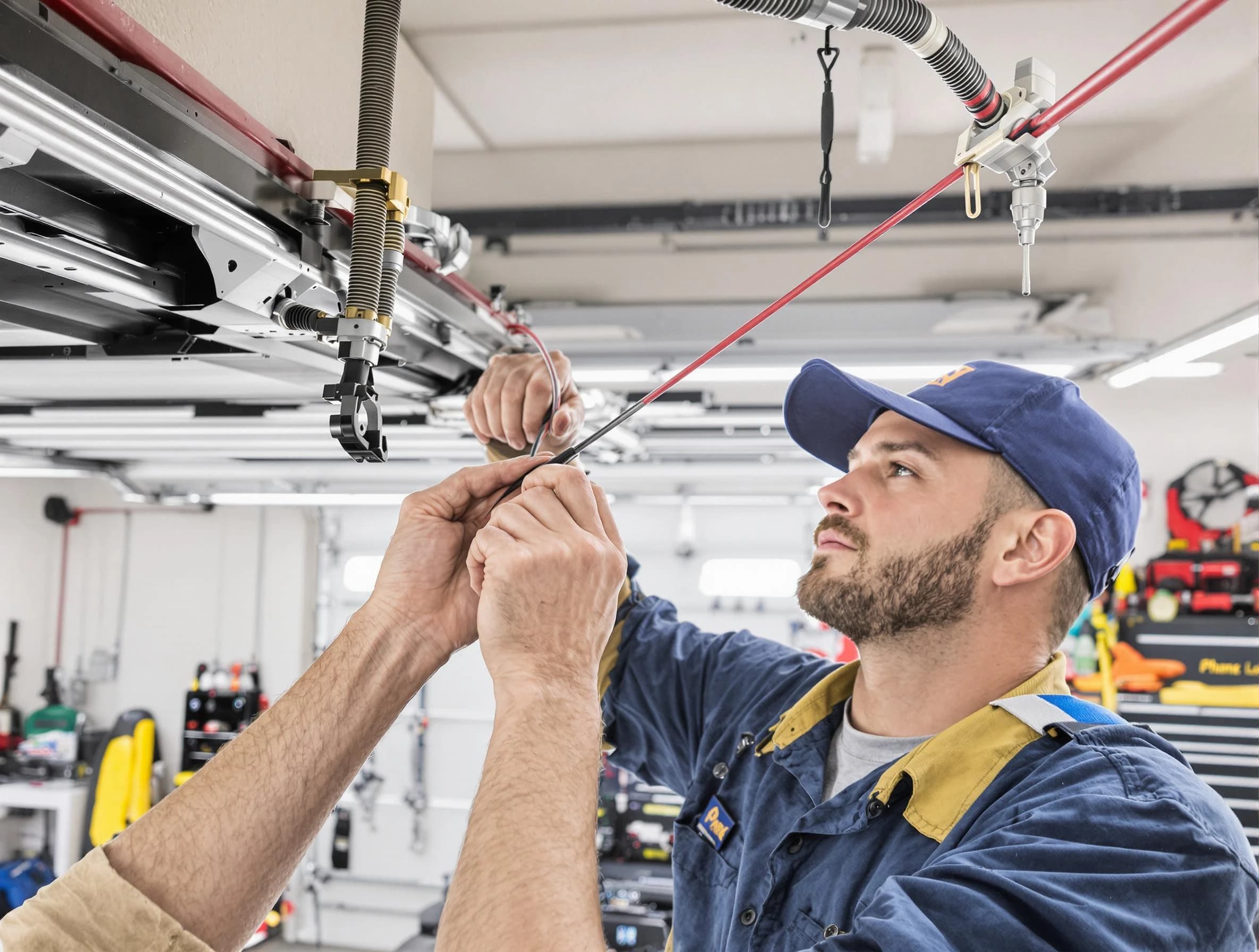 Garage Door Cable Repair in Princeton