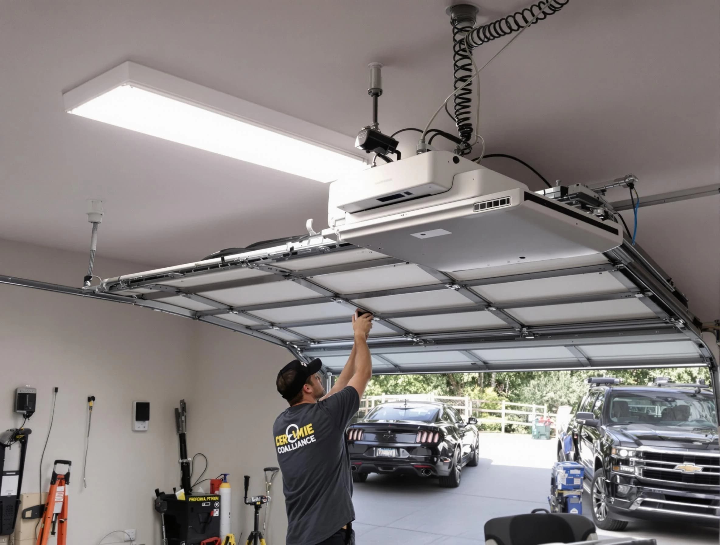 Garage Door Opener Installation in Princeton